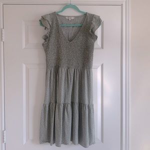 Loft smocked top dress